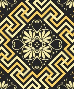 Traditional Greek Meandor